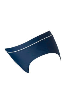 positie omslag bikinibroekje blauw