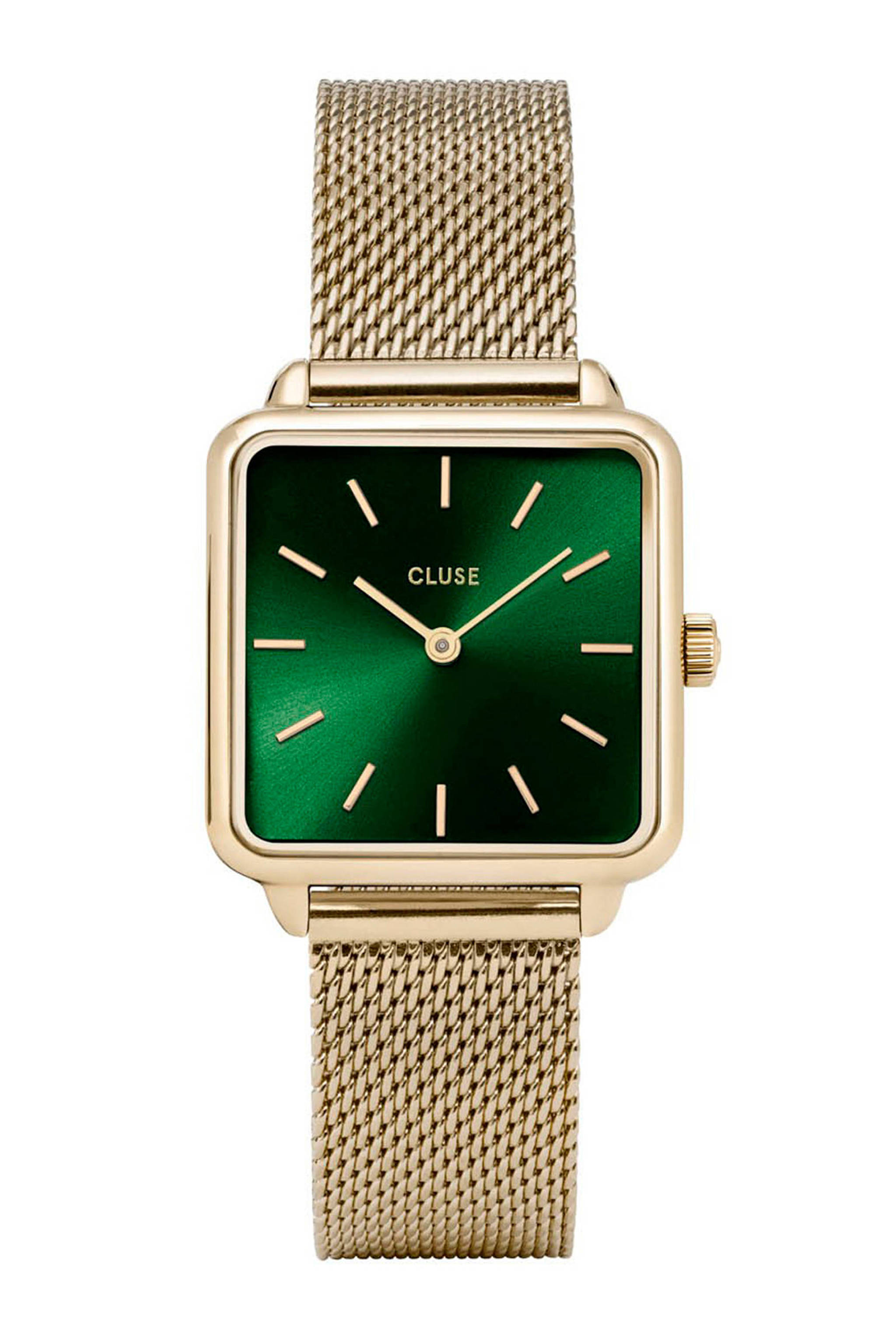 evenaar Republiek lading CLUSE La Tétragone goudkleurig dames horloge CL60009 | wehkamp