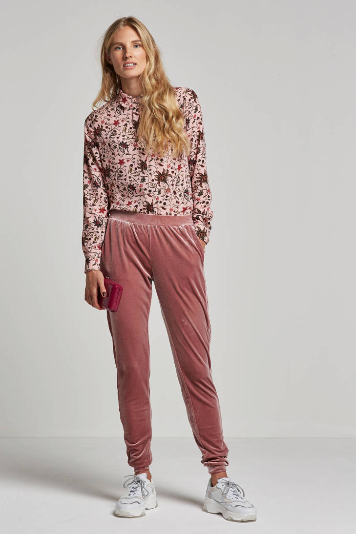 bloemenprint blouse Eksept pink met pink blouse Eksept met wv07q