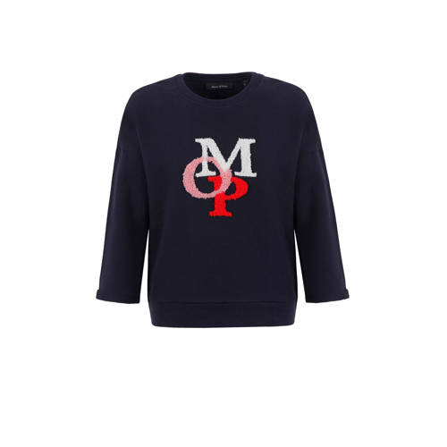 Marc Opolo Sweater Met Logo Blauw marc opolo kopen in de aanbieding Marc Opolo Sweater Met Logo Blauw marc opolo kopen in de aanbieding