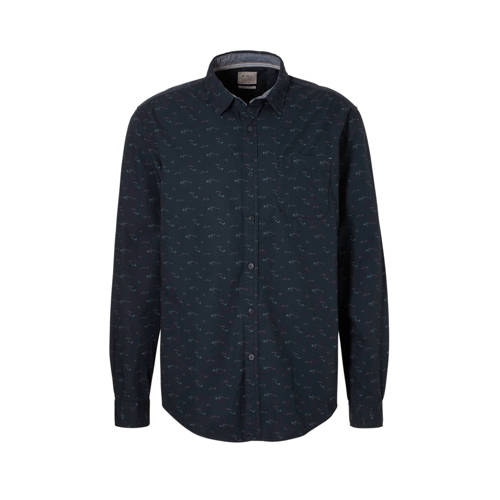 Esprit Edc Men Slim Fit Overhemd Met Print Marine esprit kopen in de aanbieding Esprit Edc Men Slim Fit Overhemd Met Print Marine esprit kopen in de aanbieding