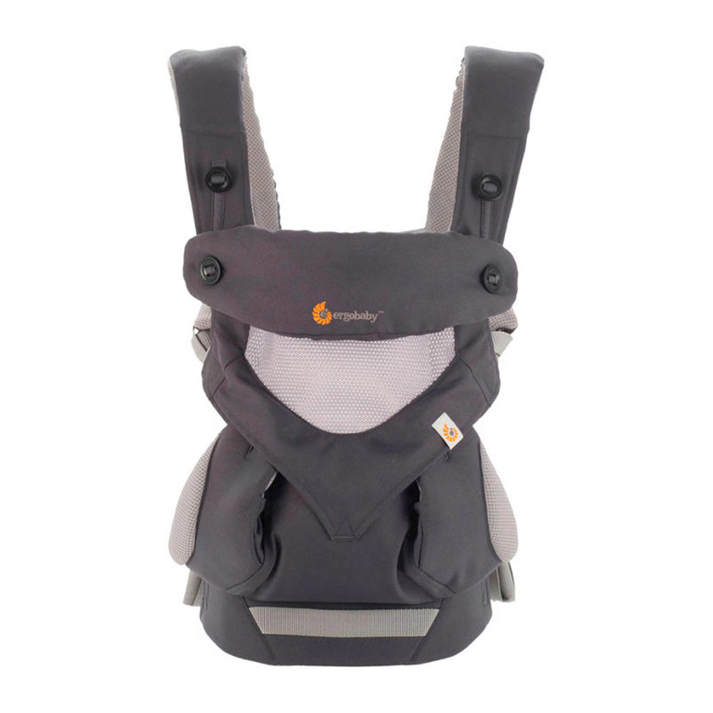 Ergobaby 360° Cool Air Mesh draagzak grijs wehkamp