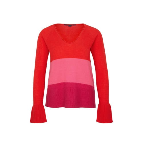 Comma Gestreepte Trui Met Kasjmier Roze comma kopen in de aanbieding Comma Gestreepte Trui Met Kasjmier Roze comma kopen in de aanbieding