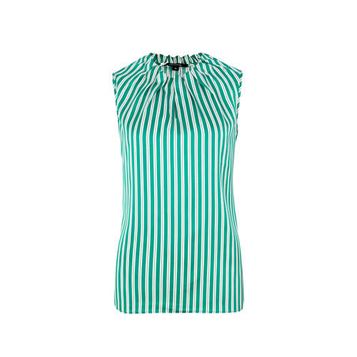 Comma Gestreepte Top Turquoise comma kopen in de aanbieding Comma Gestreepte Top Turquoise comma kopen in de aanbieding