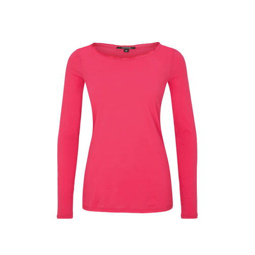 Comma Longsleeve Roze comma kopen in de aanbieding