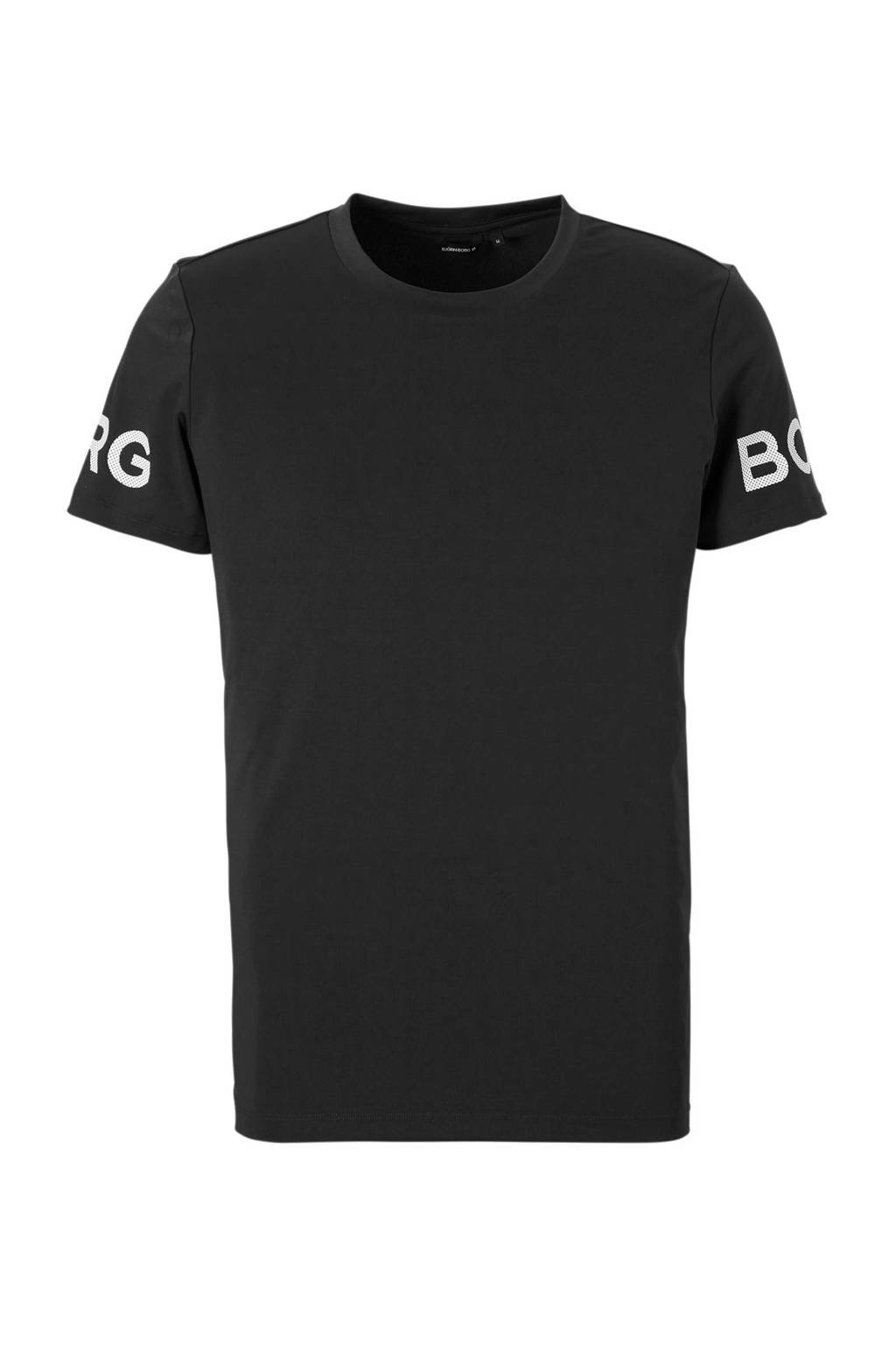 Björn Borg   sport T-shirt zwart