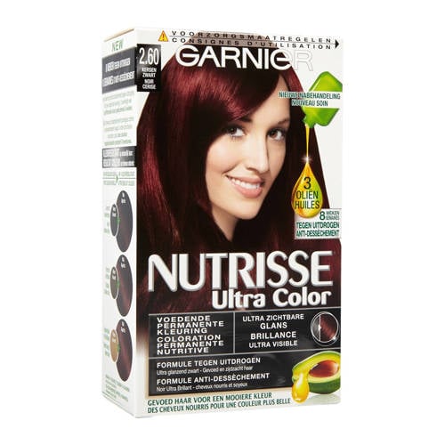Garnier Nutrisse Ultra Color Haarkleuring 26 Kers Zwart garnier kopen in de aanbieding Garnier Nutrisse Ultra Color Haarkleuring 26 Kers Zwart garnier kopen in de aanbieding