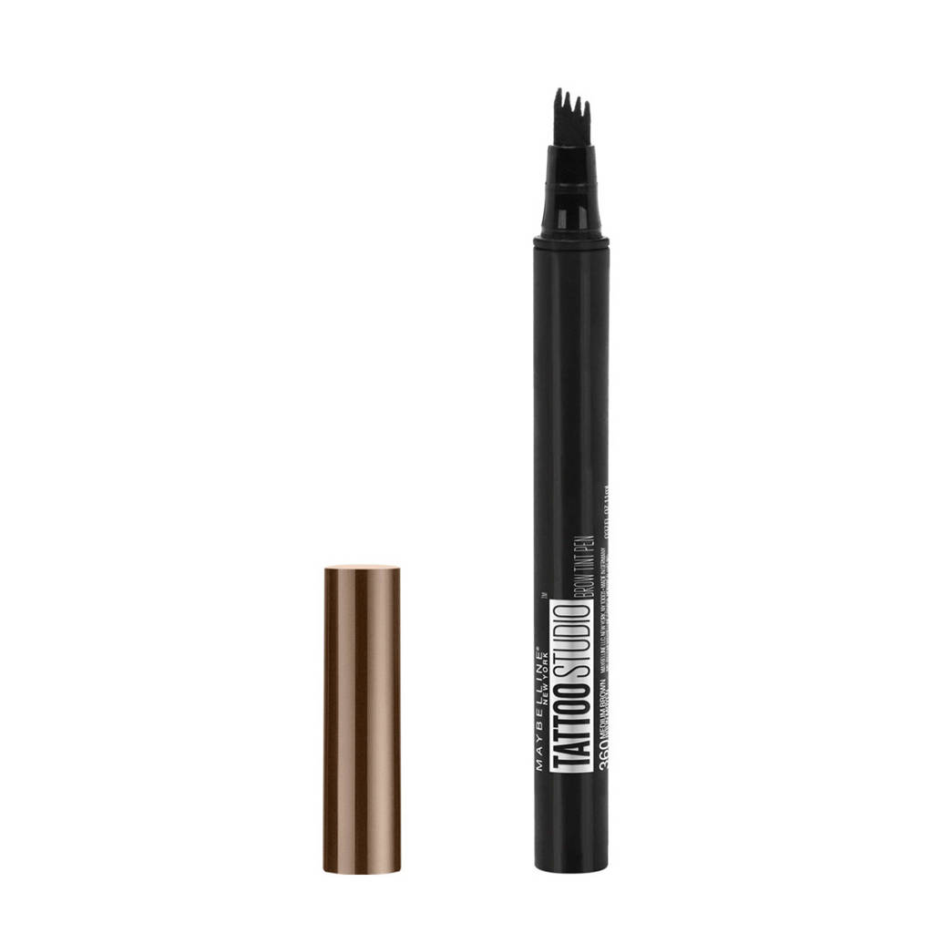 Maybelline New York Tattoo Brow wenkbrauwpen - 120 Medium Brown