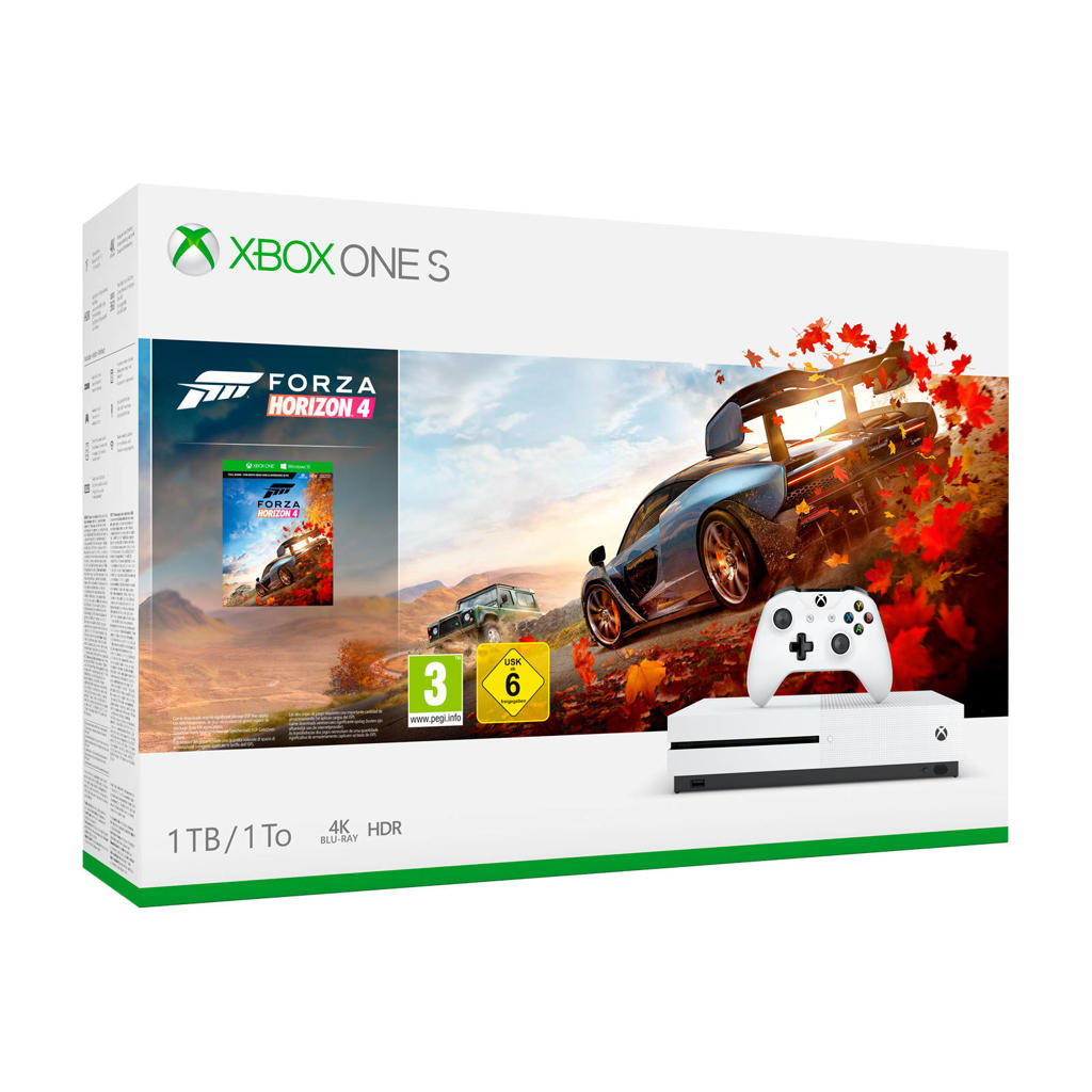 Microsoft Xbox One S 1TB + Forza Horizon 4 bundel