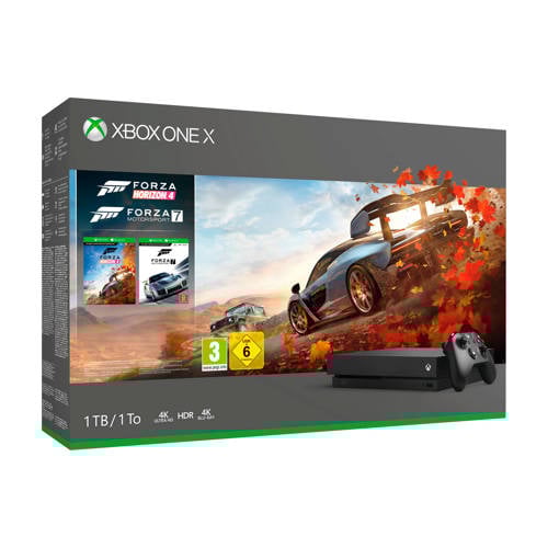 Microsoft Xbox One X 1Tb Console Forza Horizon 4 Bundel microsoft kopen in de aanbieding
