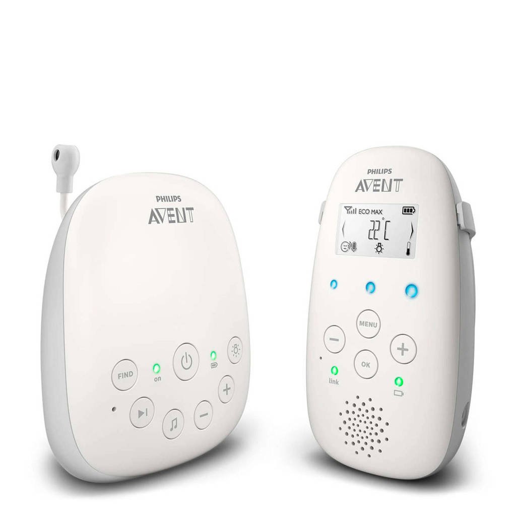 Philips AVENT SCD713/26 DECT-babyfoon, Wit