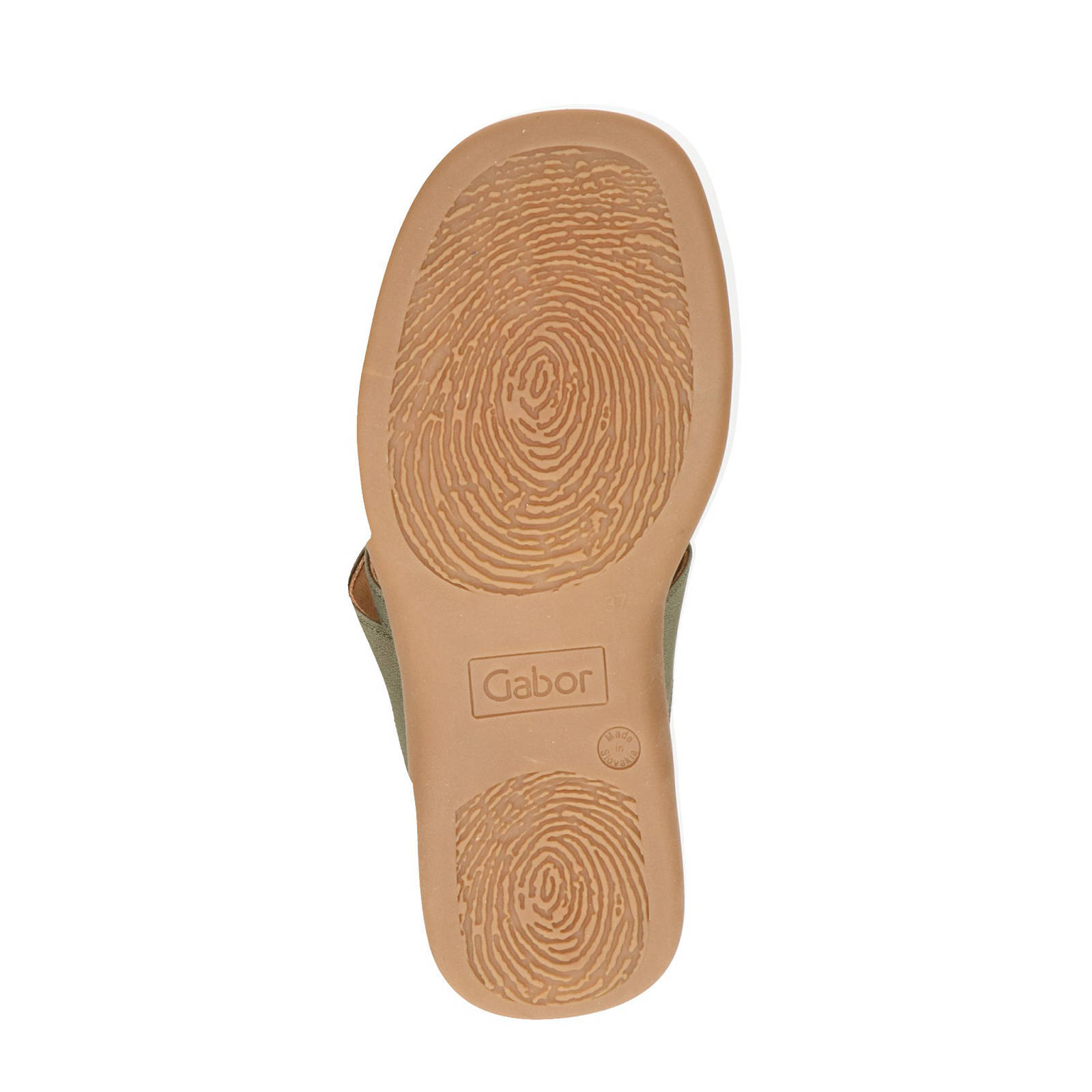 Gabor slippers groen | wehkamp
