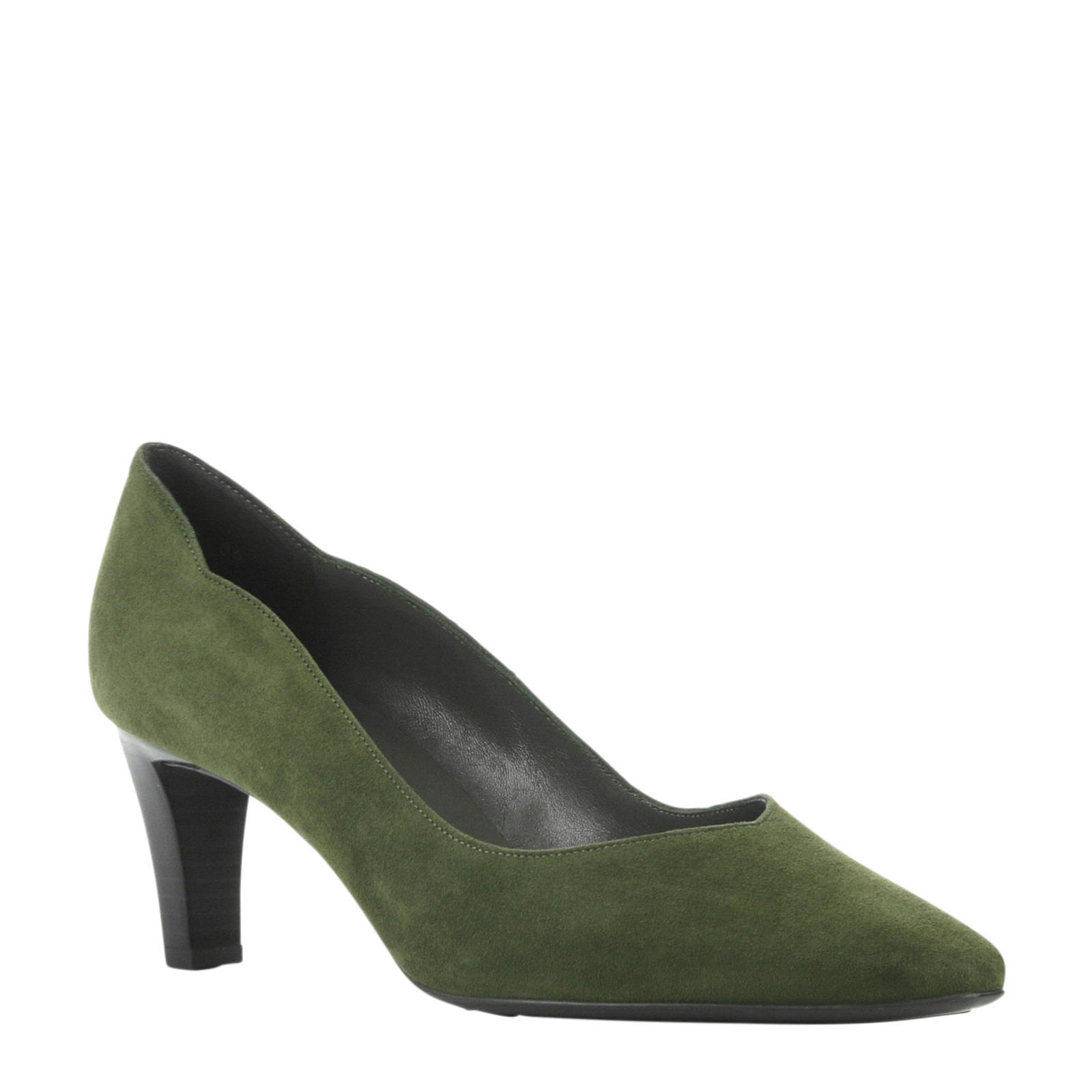Schoenen bandje pumps in de kleur groene voor dames in de uitverkoop|  KLEDING.nl