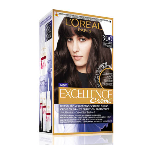 Loreal Paris Excellence Creme Puur Donkerbruin 300 loreal kopen in de aanbieding Loreal Paris Excellence Creme Puur Donkerbruin 300 loreal kopen in de aanbieding