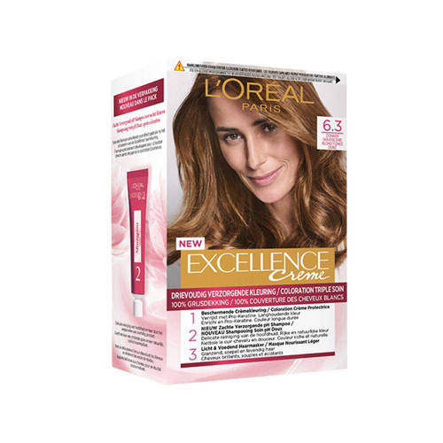 L'Oréal Paris Excellence Crème haarkleuring - Donker Goudblond
