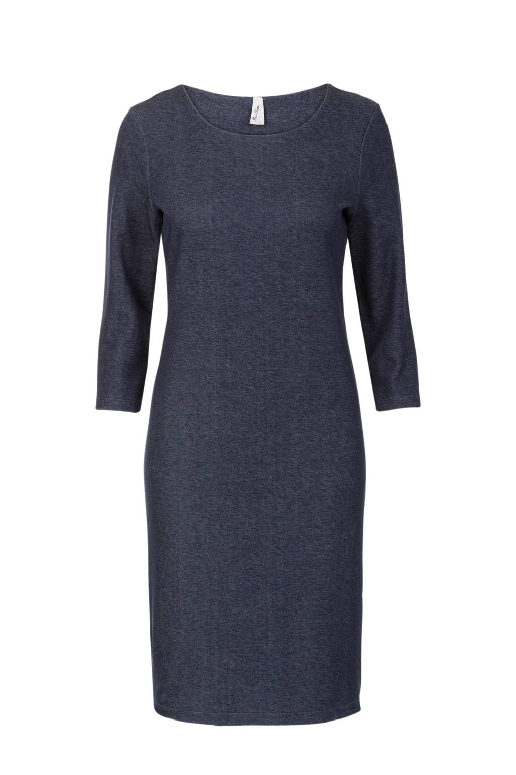 Miss Etam Regulier jurk melée blauw, Blauw