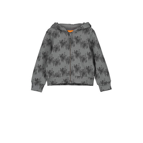 Fred Ginger Sweatvest Met All Over Print Nils Grijs fred ginger kopen in de aanbieding Fred Ginger Sweatvest Met All Over Print Nils Grijs fred ginger kopen in de aanbieding