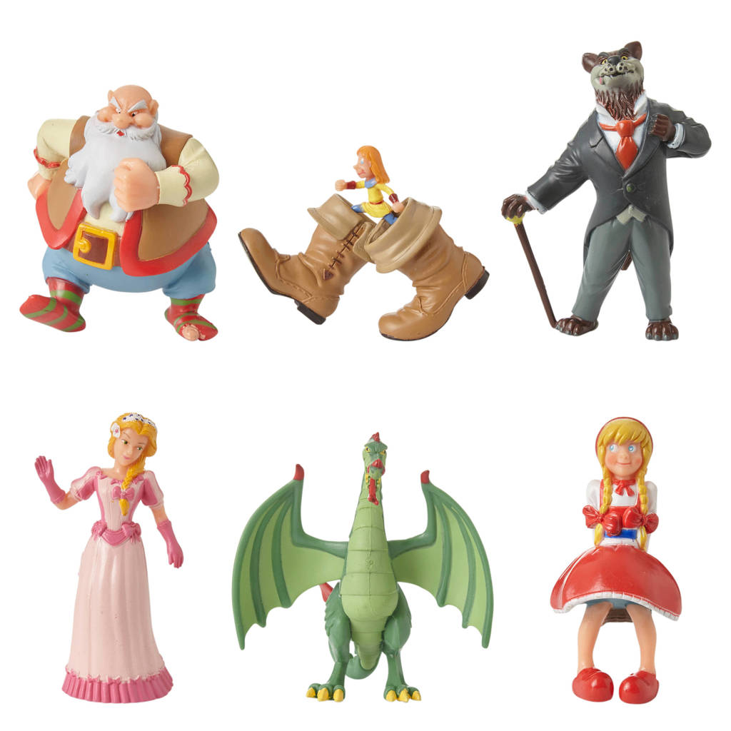 Efteling Sprookjesbos Speelfiguren 6 Stuks | Wehkamp