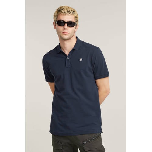 G-STAR slim fit polo Dunda sartho blue afbeelding