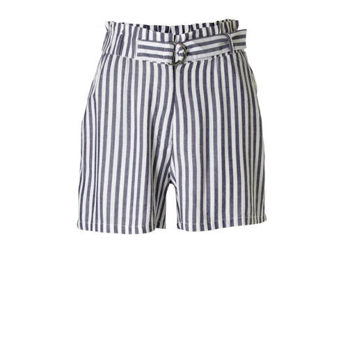 Whkmps Own Viscose Short Met Geweven Streep whkmps own kopen in de aanbieding