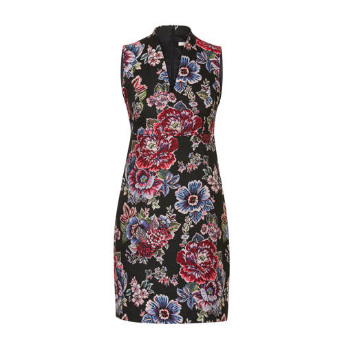 Steps Jacquard Jurk Met Bloemen Zwart steps kopen in de aanbieding Steps Jacquard Jurk Met Bloemen Zwart steps kopen in de aanbieding
