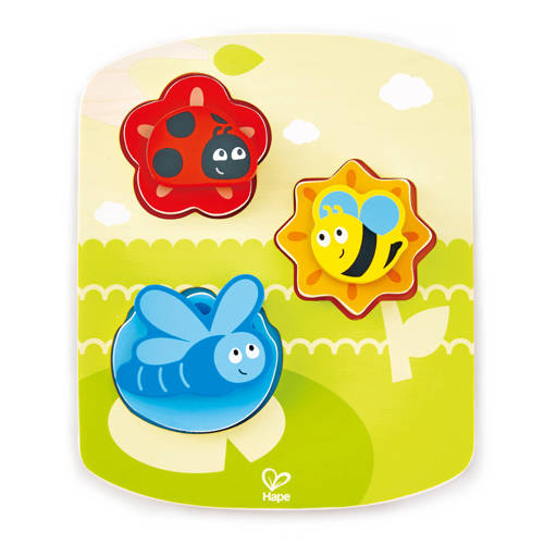 Hape Houten Vormenpuzzel 6 Stukjes hape kopen in de aanbieding