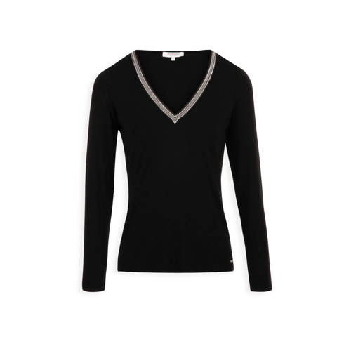 Morgan Longsleeve Zwart morgan kopen in de aanbieding Morgan Longsleeve Zwart morgan kopen in de aanbieding
