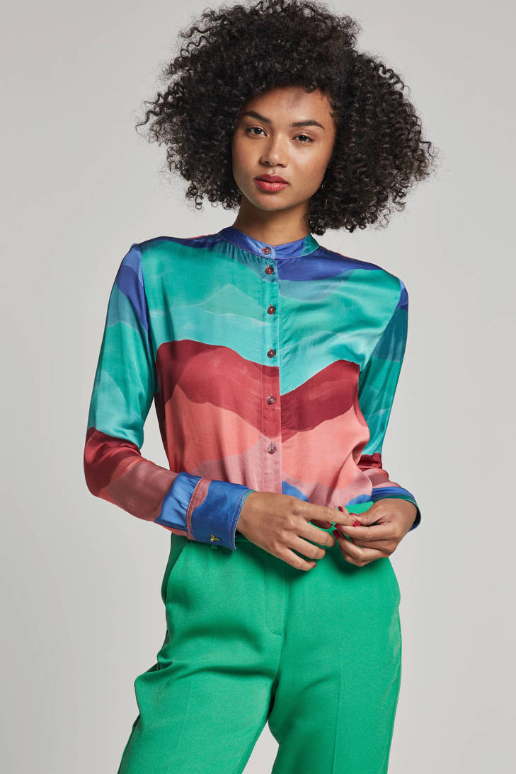 Muses met print all over Chapot blouse Fabienne fzHaA5