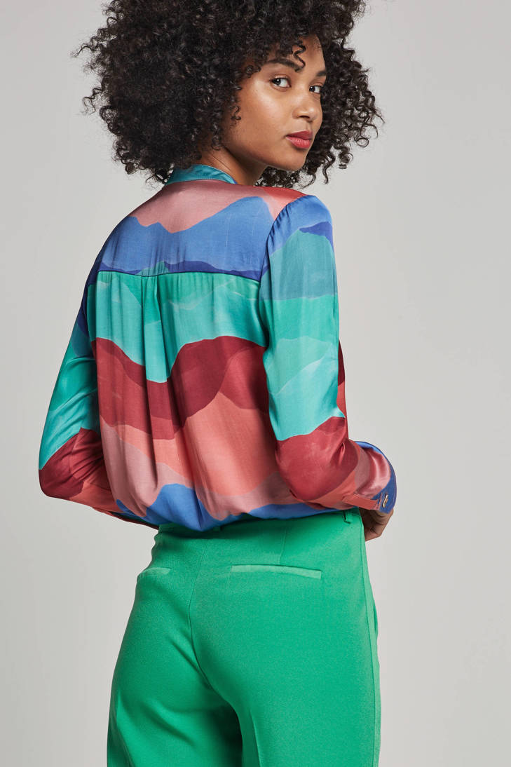 Muses met print all over Chapot blouse Fabienne fzHaA5