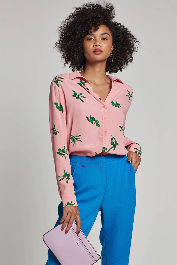 blouse all print over met Chapot Lily Fabienne Bq4RZZ
