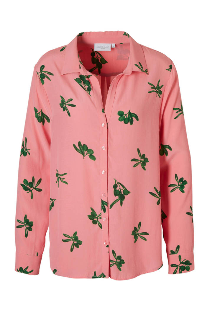 blouse all print over met Chapot Lily Fabienne Bq4RZZ