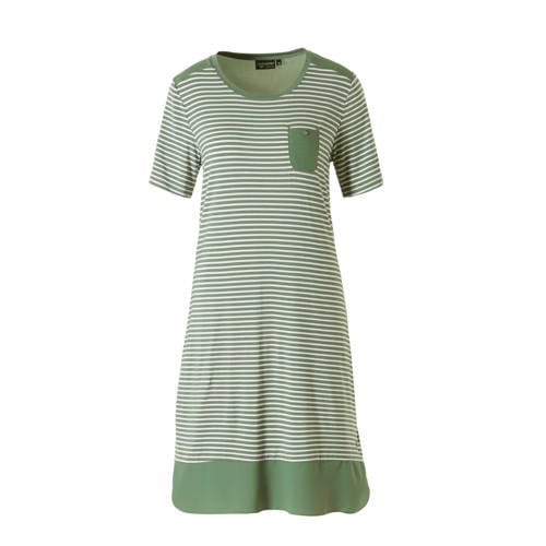 Pastunette Nachthemd In All Over Print Groen pastunette kopen in de aanbieding