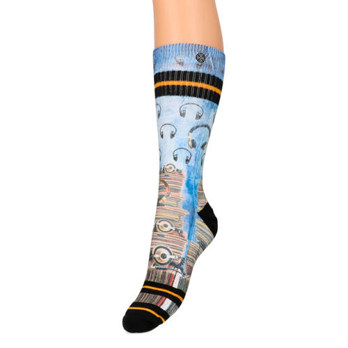 Sacha Xpooos Sokken Met Koptelefoon Print Blauw sacha kopen in de aanbieding Sacha Xpooos Sokken Met Koptelefoon Print Blauw sacha kopen in de aanbieding