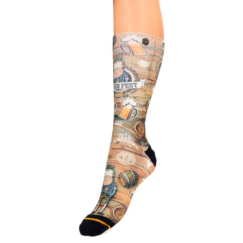 Sacha Xpooos Oktoberfest Sokken Beige sacha kopen in de aanbieding