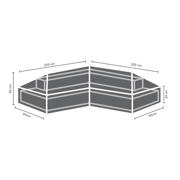thumbnail: Winza Outdoor Covers tuinmeubelhoes L-vorm 255