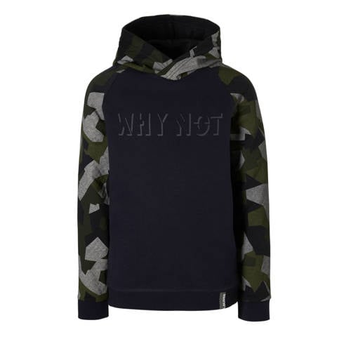 Soliver Hoodie Met Camouflageprint Blauw soliver kopen in de aanbieding Soliver Hoodie Met Camouflageprint Blauw soliver kopen in de aanbieding