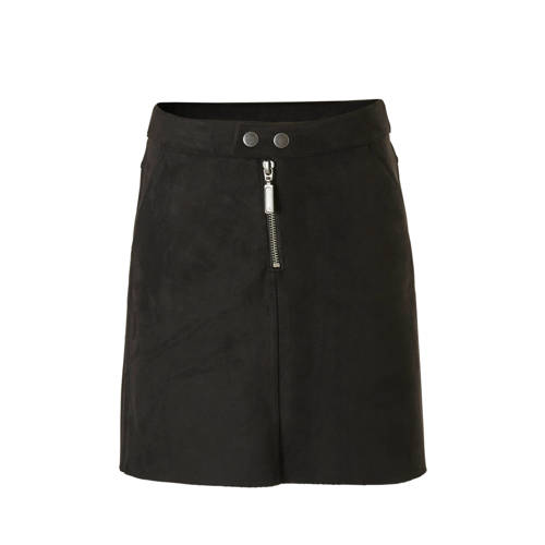 Soliver Suedine Rok Zwart soliver kopen in de aanbieding