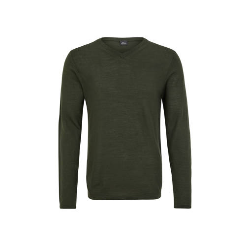 Soliver Black Label Trui Met Wol Donkergroen soliver black label kopen in de aanbieding Soliver Black Label Trui Met Wol Donkergroen soliver black label kopen in de aanbieding