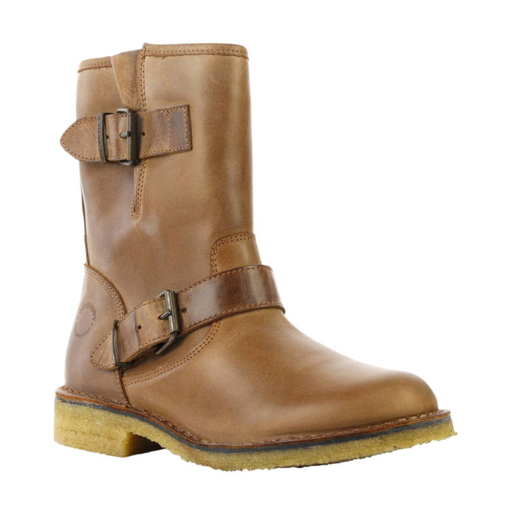 Cashott Bruin Cashott Leren Nubuck Nubuck Enkelboots gZg1w8