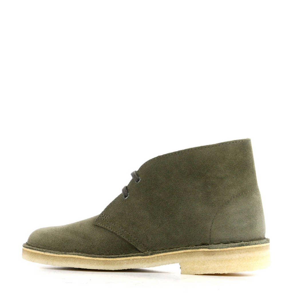 Clarks Clarks Veterboots Suède Suède Groen Originals Originals Veterboots Clarks Groen w1ROPqwH