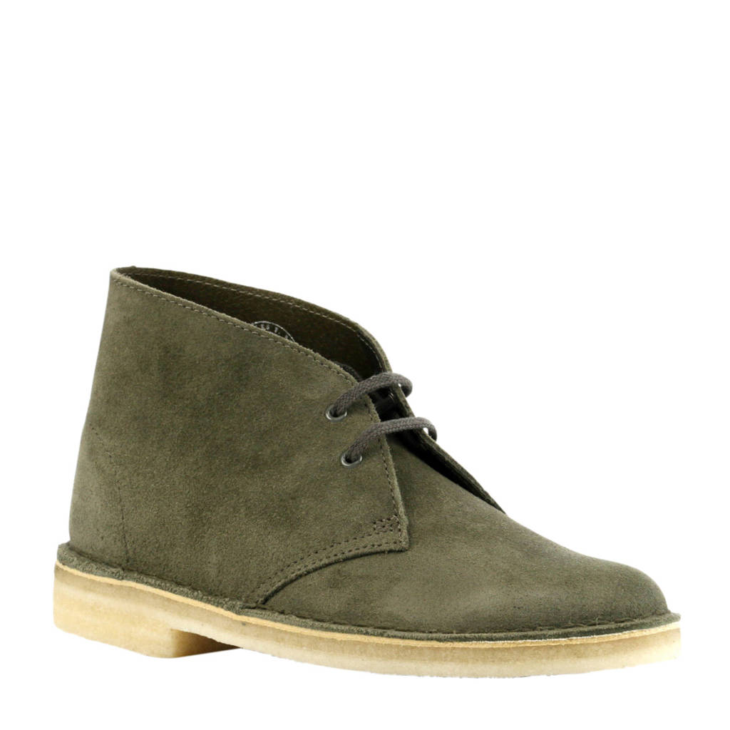 Clarks Clarks Veterboots Suède Suède Groen Originals Originals Veterboots Clarks Groen w1ROPqwH