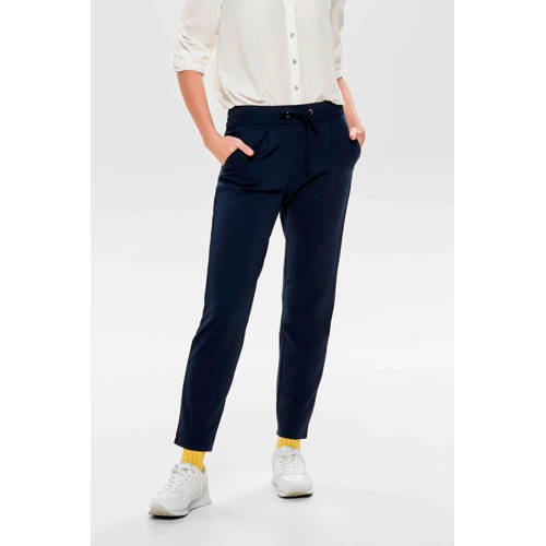 Jacqueline De Yong Fijn Gewoven Broek Blauw jacqueline de yong kopen in de aanbieding