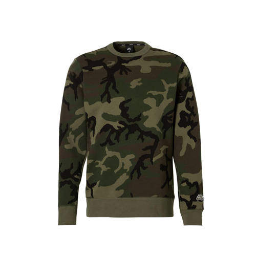 Nike Sportsweater Met Camouflage Print Groen nike kopen in de aanbieding