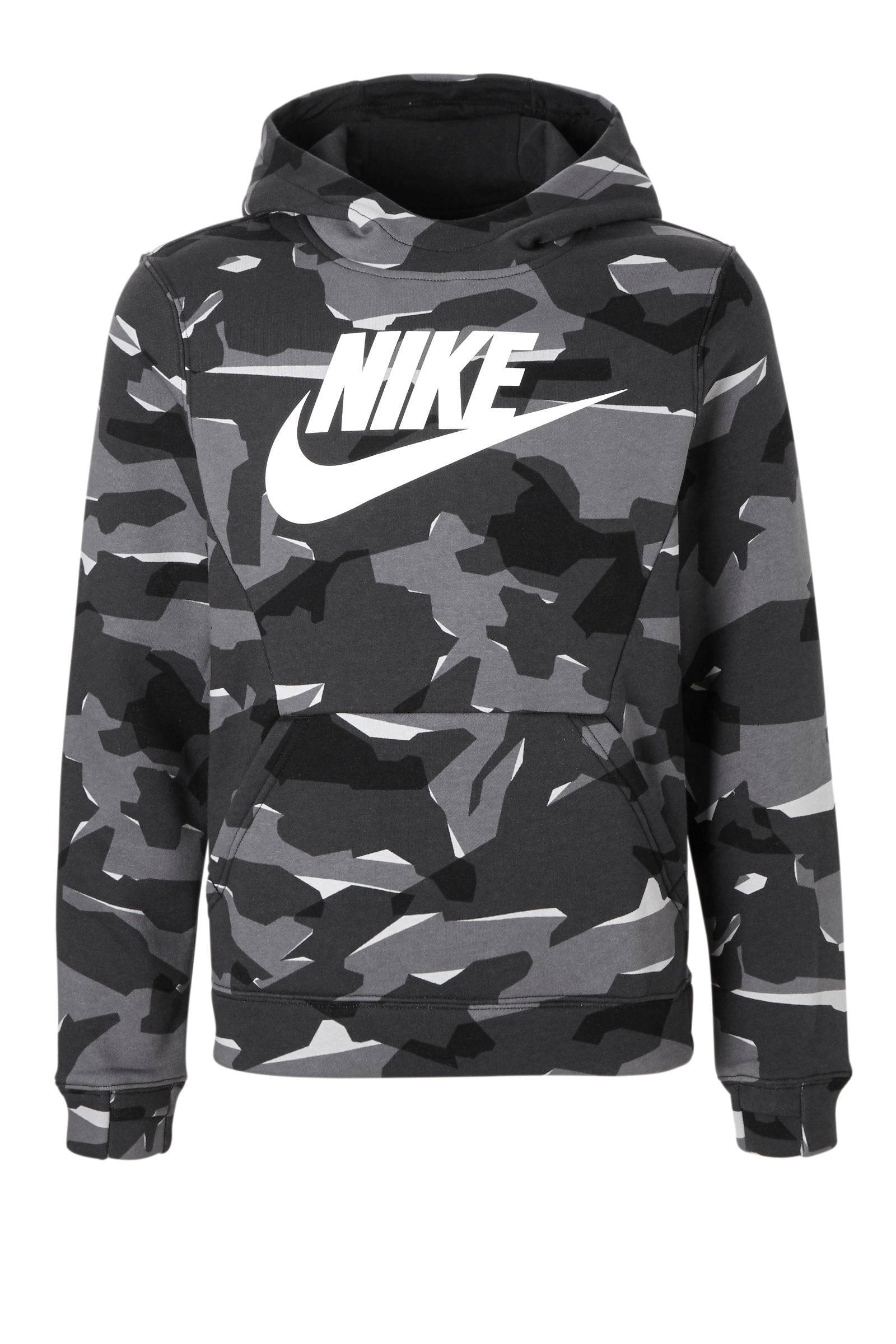 nike sportswear camo hoodie