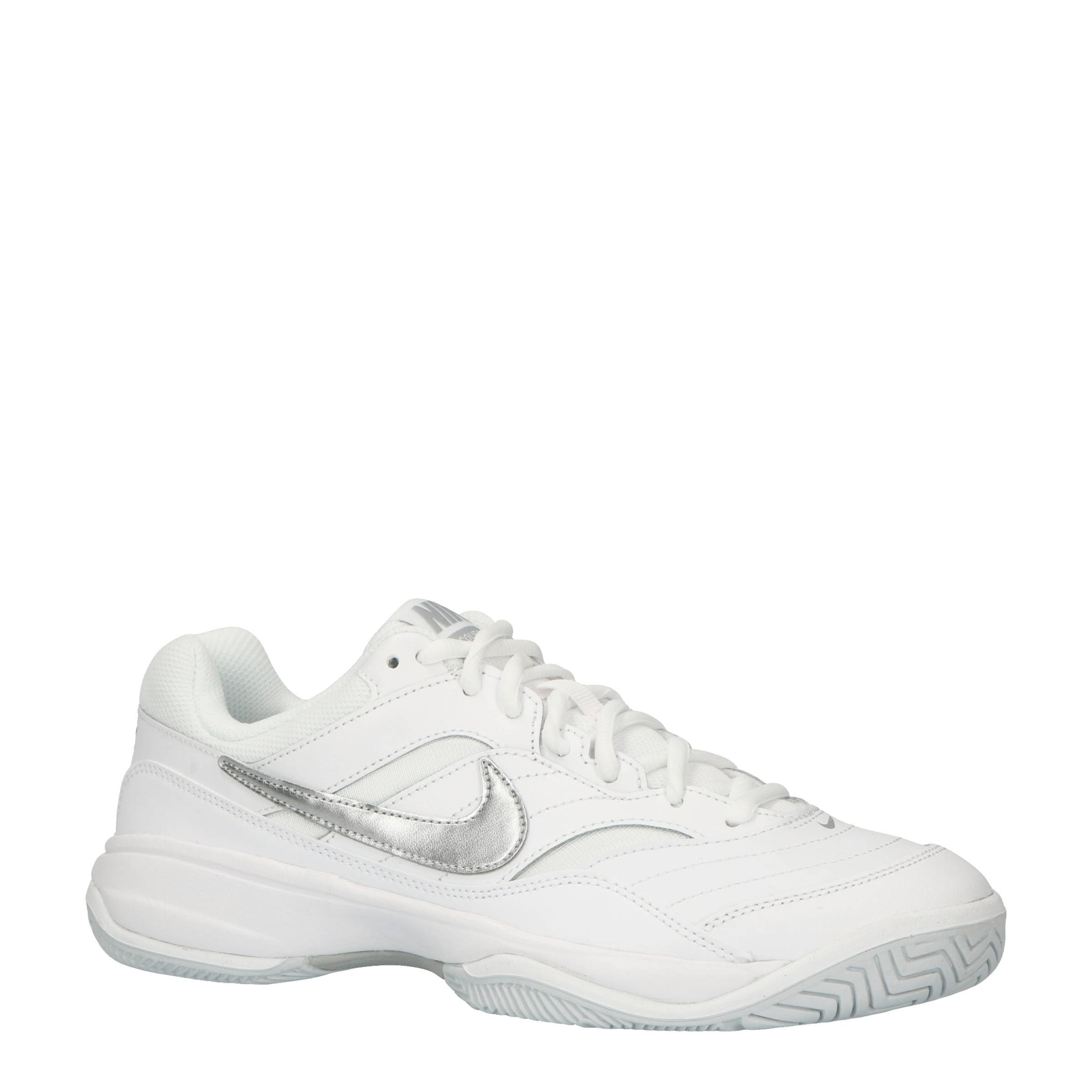Nike Court Lite tennisschoenen wit/zilver | wehkamp Nike Court Lite tennisschoenen wit/zilver | wehkamp