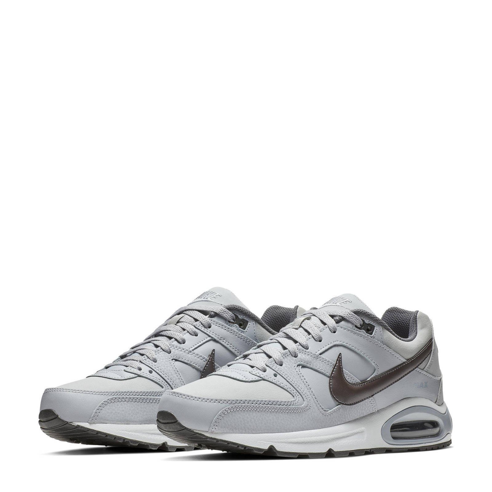 nike air max command leather grey