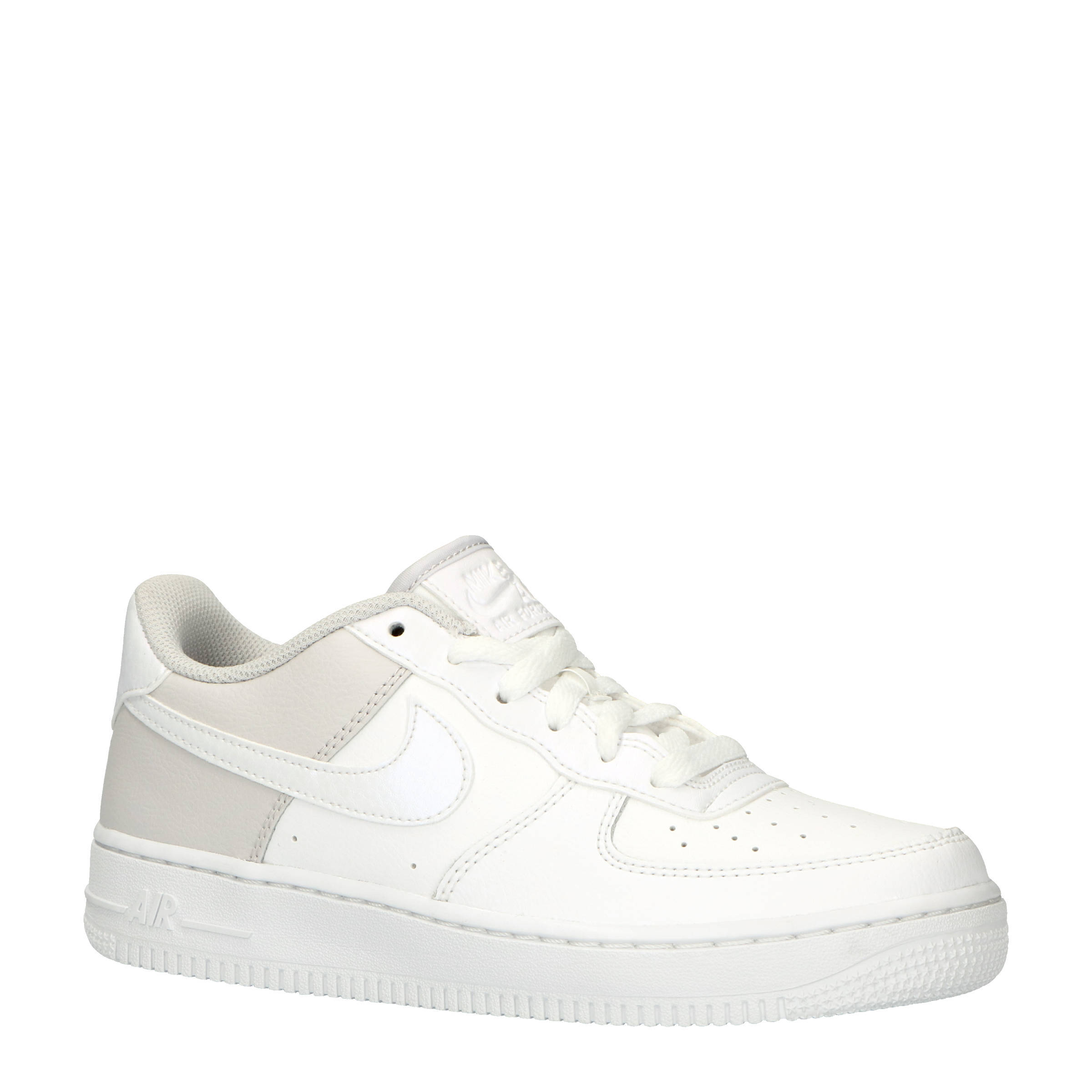 Nike Air Force 1 sneakers wit/lichtgrijs - Vindjeschoen.nl