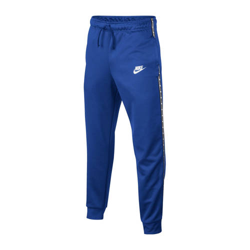 Nike Sportbroek Met Tekst Blauw nike kopen in de aanbieding