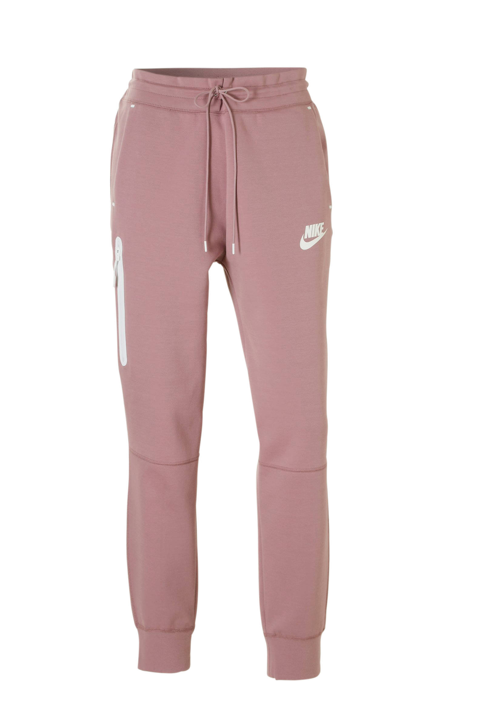 Tech Fleece regular fit joggingbroek met logo roze Tech Fleece regular fit joggingbroek met logo roze