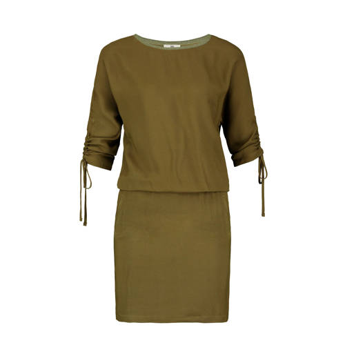 Cks Jurk Agaliena Olijfgroen cks kopen in de aanbieding